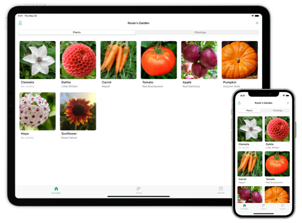 Leafarise - iOS/Android App for Gardening